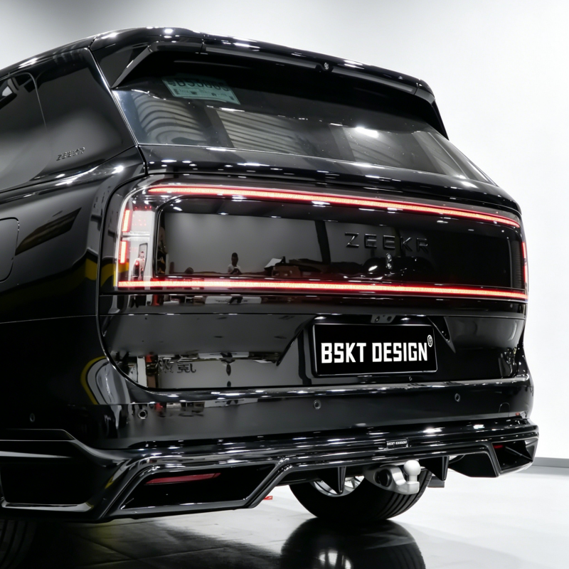 极氪9X 拖车钩版本 / Zeekr 9X Obsidian Black